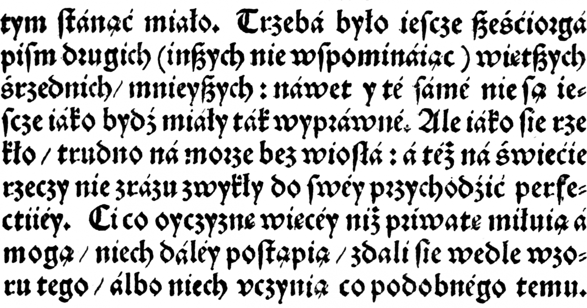 The Polish Schwabacher